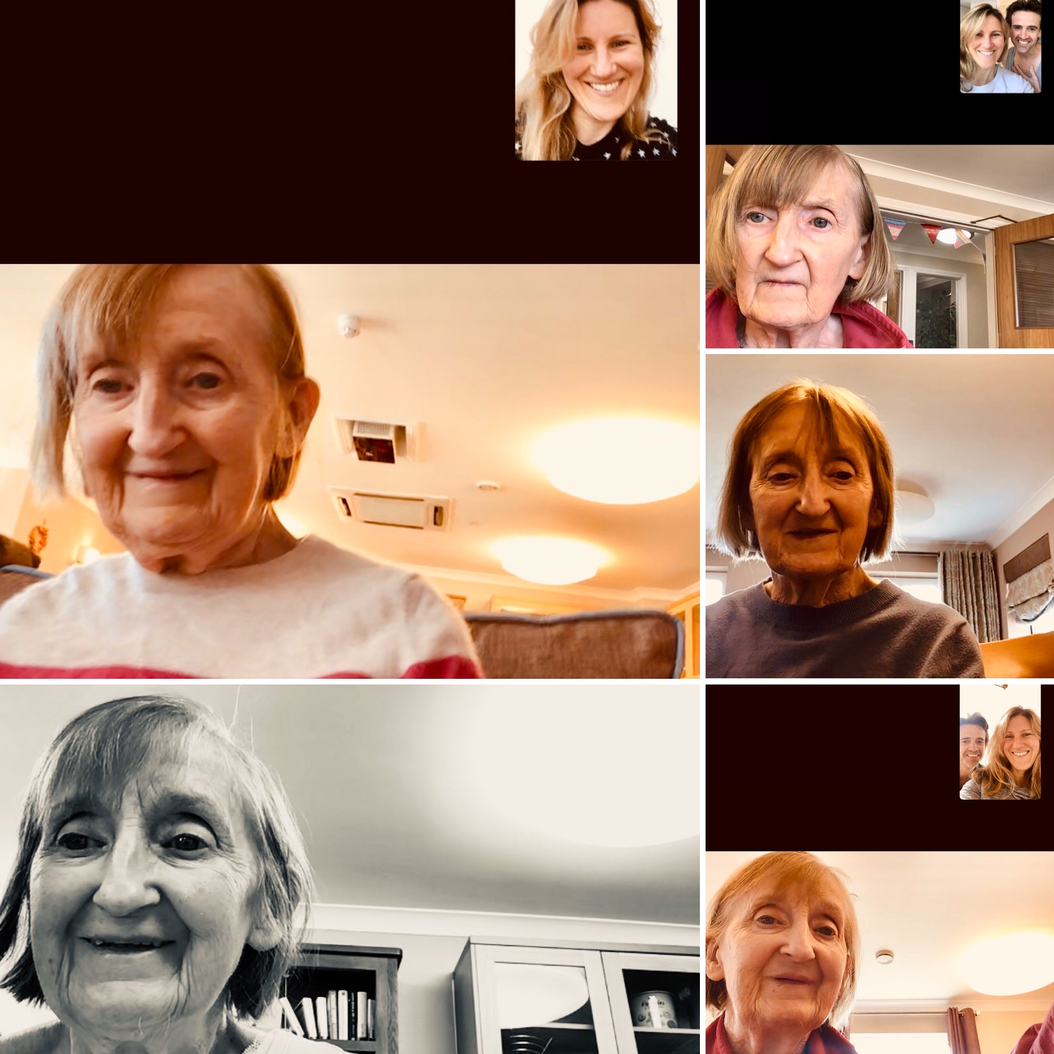 Staying connected during lockdown – Living In The Moment With Dementia